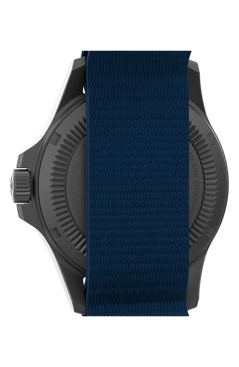 Timex<sup>®</sup> Expedition<sup>®</sup> North Field Post Solar Webbing Strap Watch, Alternate, color, Blue
