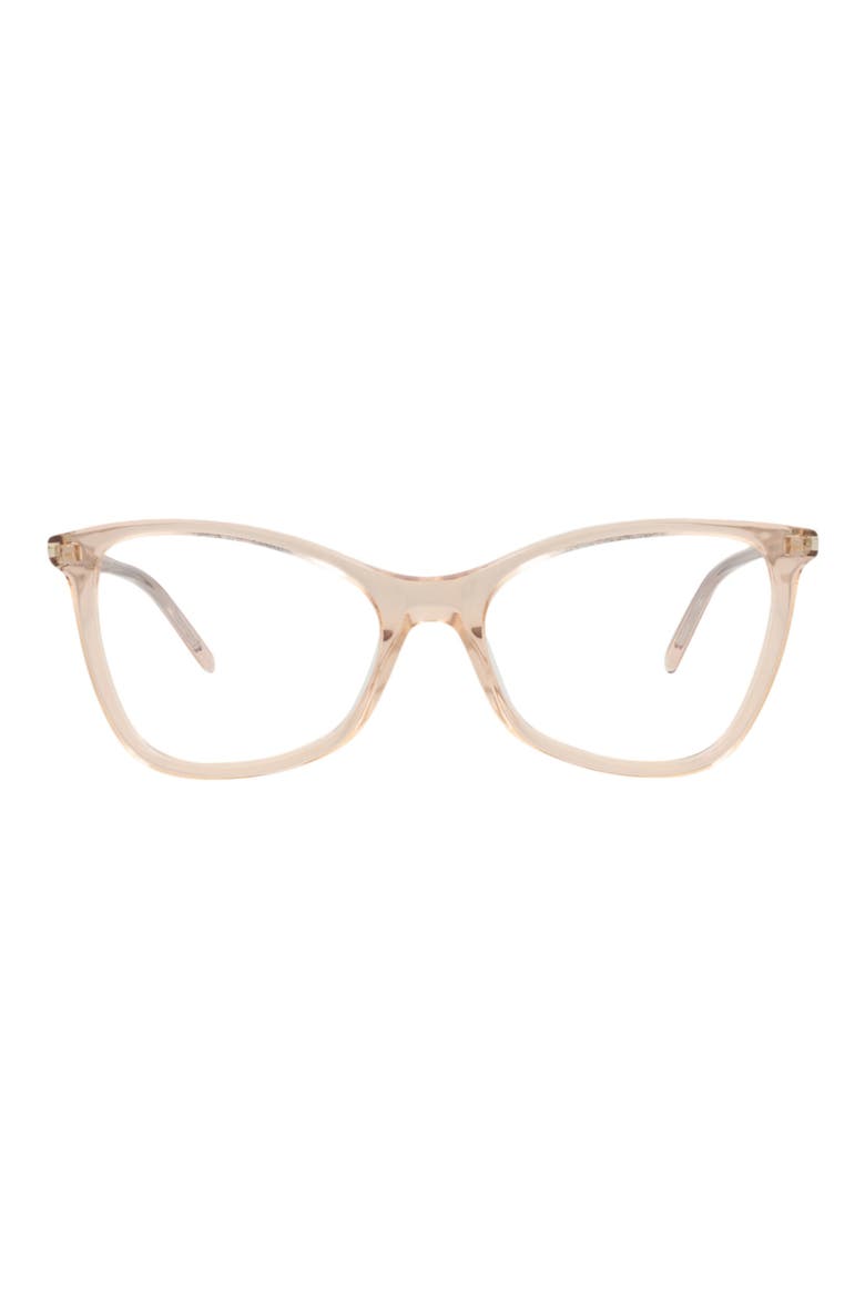 53mm Cat Eye Optical Frames, Main, color, NUDE NUDE TRANSPARENT