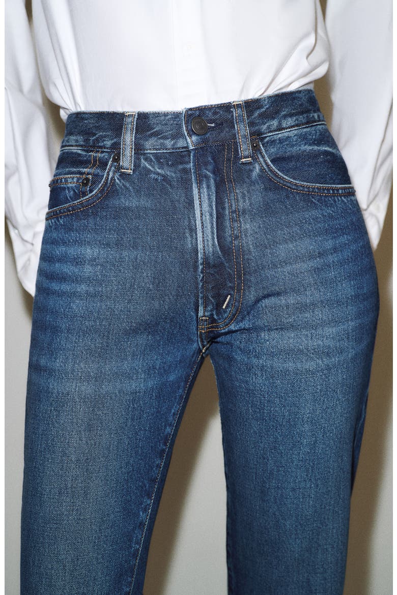 Alexa Chung High Waist Straight Leg Jeans, Alternate, color, SCORPIO SUN