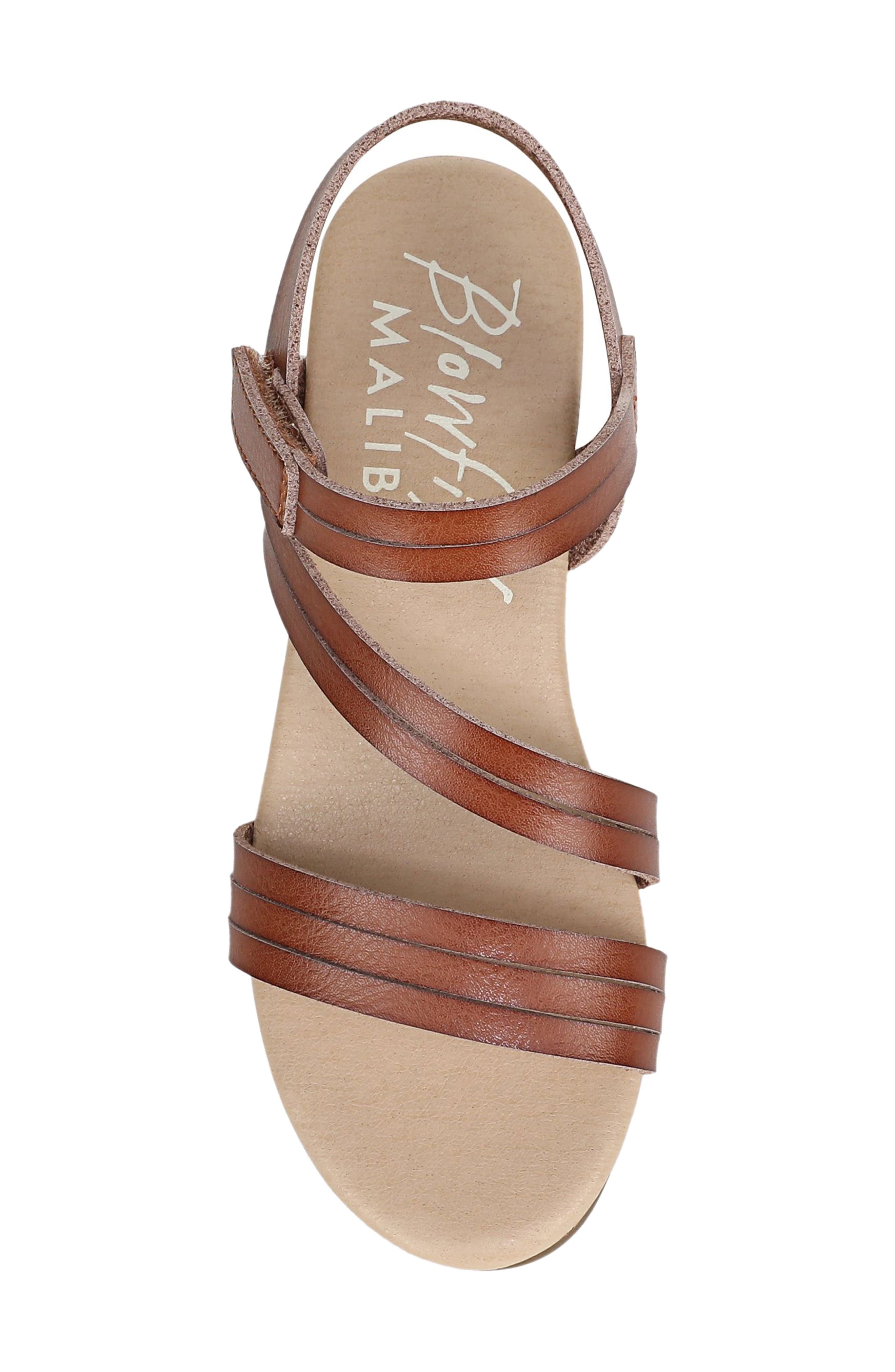 Blowfish Malibu Kids' Lemonade-K Wedge Sandal, Alternate, color, Scotch