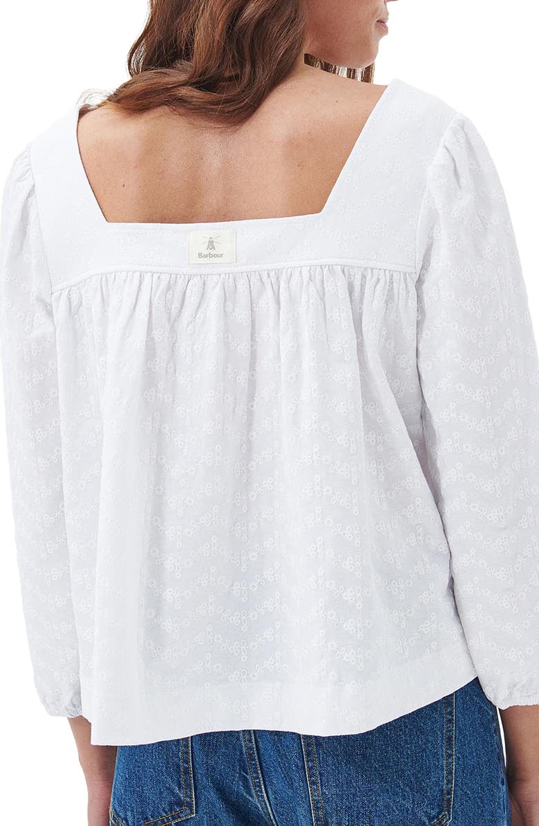 Barbour Delphinium Embroidered Top, Alternate, color, 