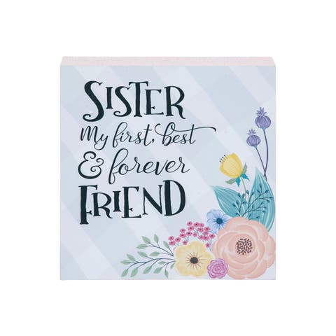 Sister Wooden Plaque