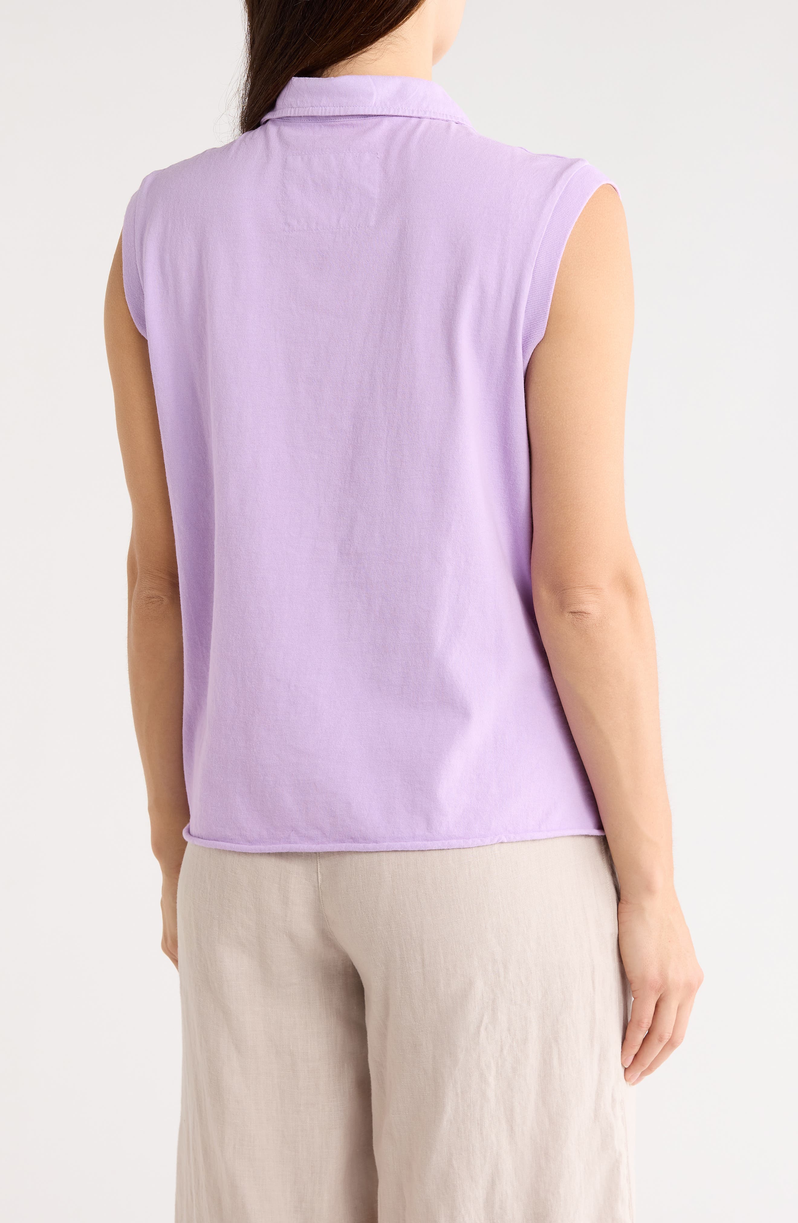 Olivia Popover Henley Tank - image 2