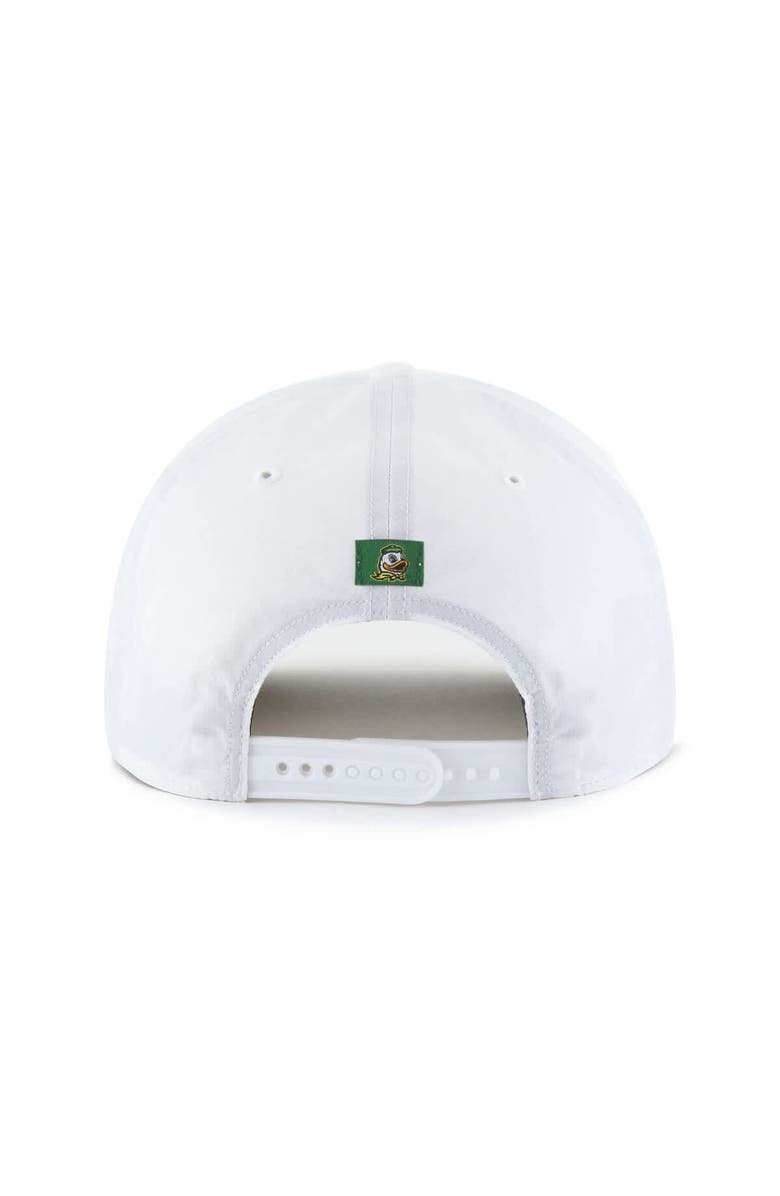 '47 Men's '47 White Oregon Ducks Fairway Hitch Adjustable Hat, Alternate, color,