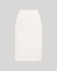 Really Wild Clothing Elizabeth Linen Pencil Skirt