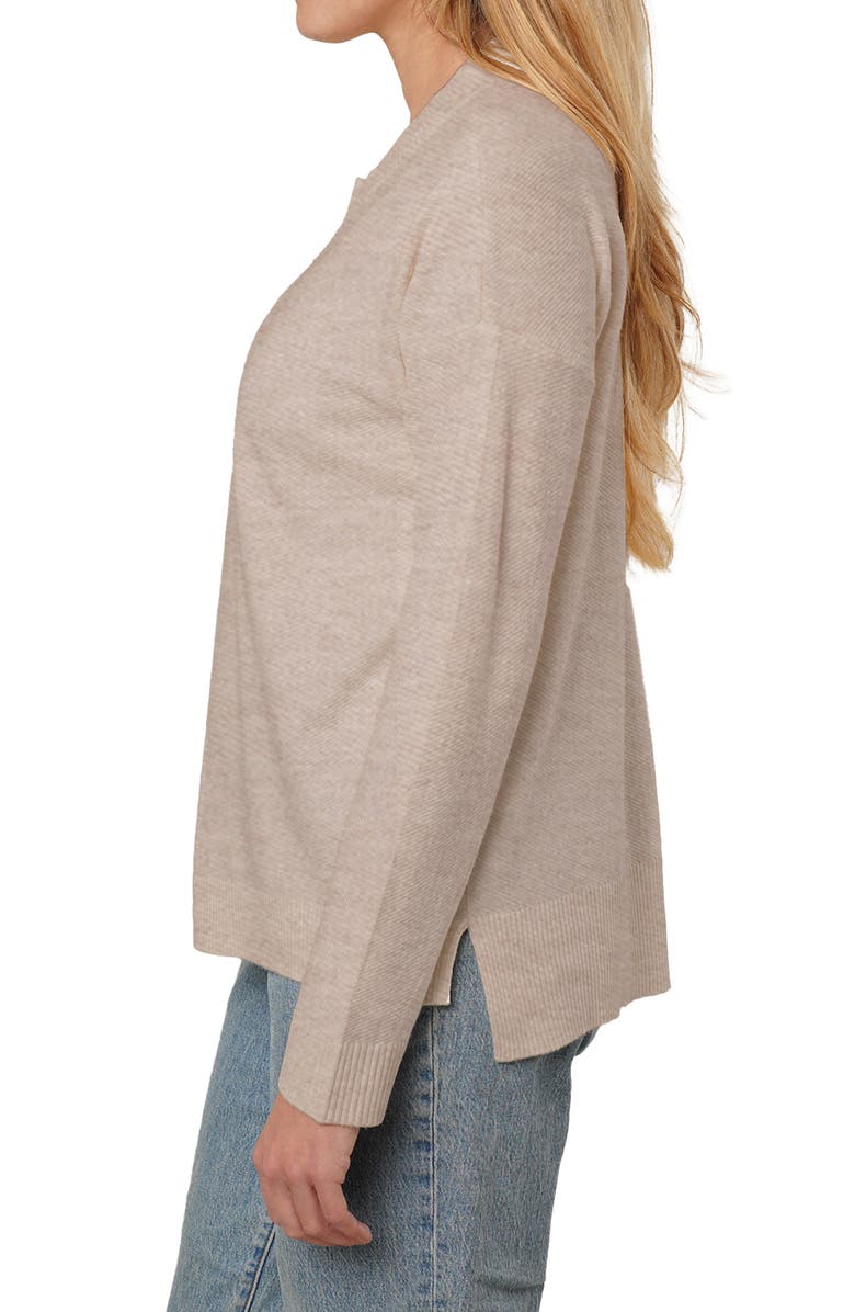 CYRUS Yummy Crewneck Sweater, Alternate, color, Kitten Heather