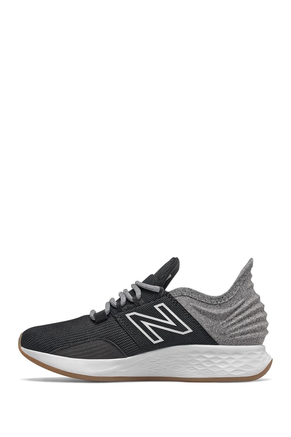 New Balance Fresh Foam Roav Running Shoe, Alternate, color, Black/Grey