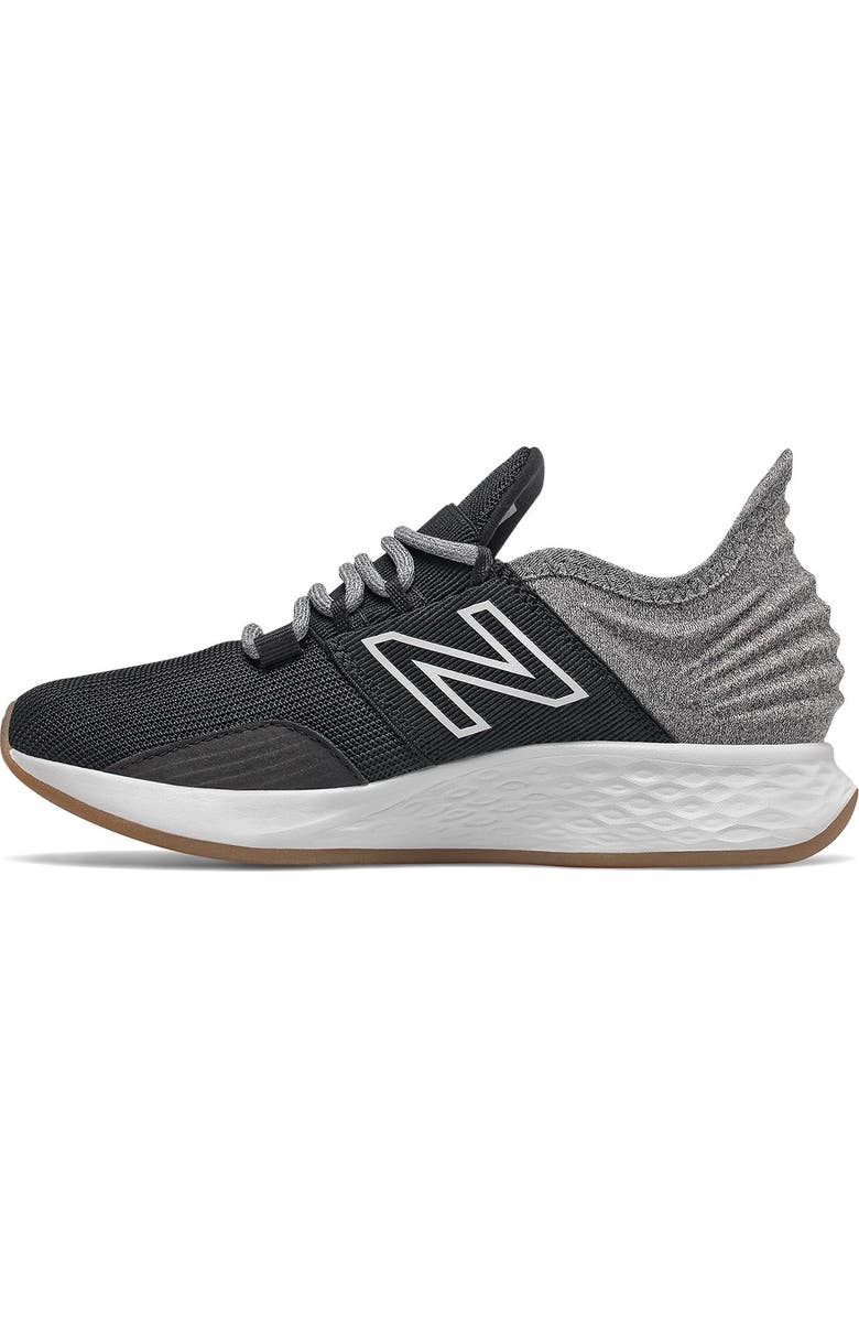 New Balance Fresh Foam Roav Running Shoe, Alternate, color, Black/Grey