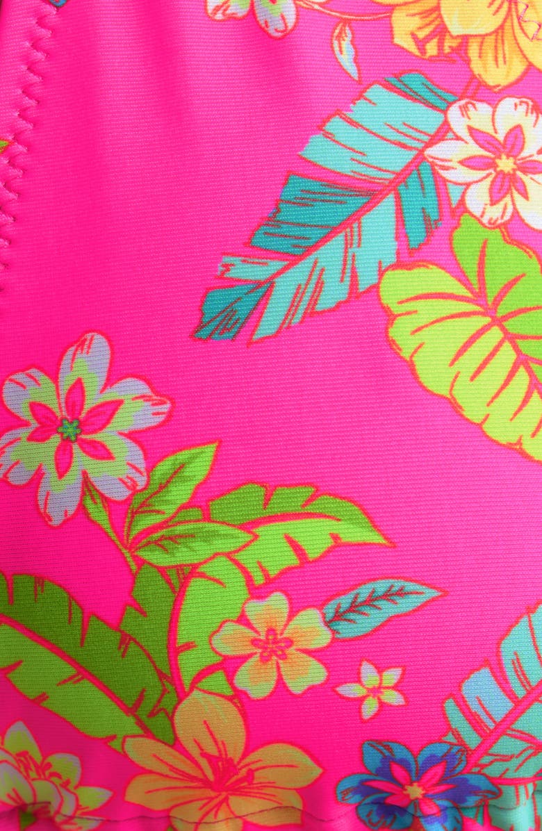 Kulani Kinis Ring Halter Bikini Top, Alternate, color, Viva Vacation