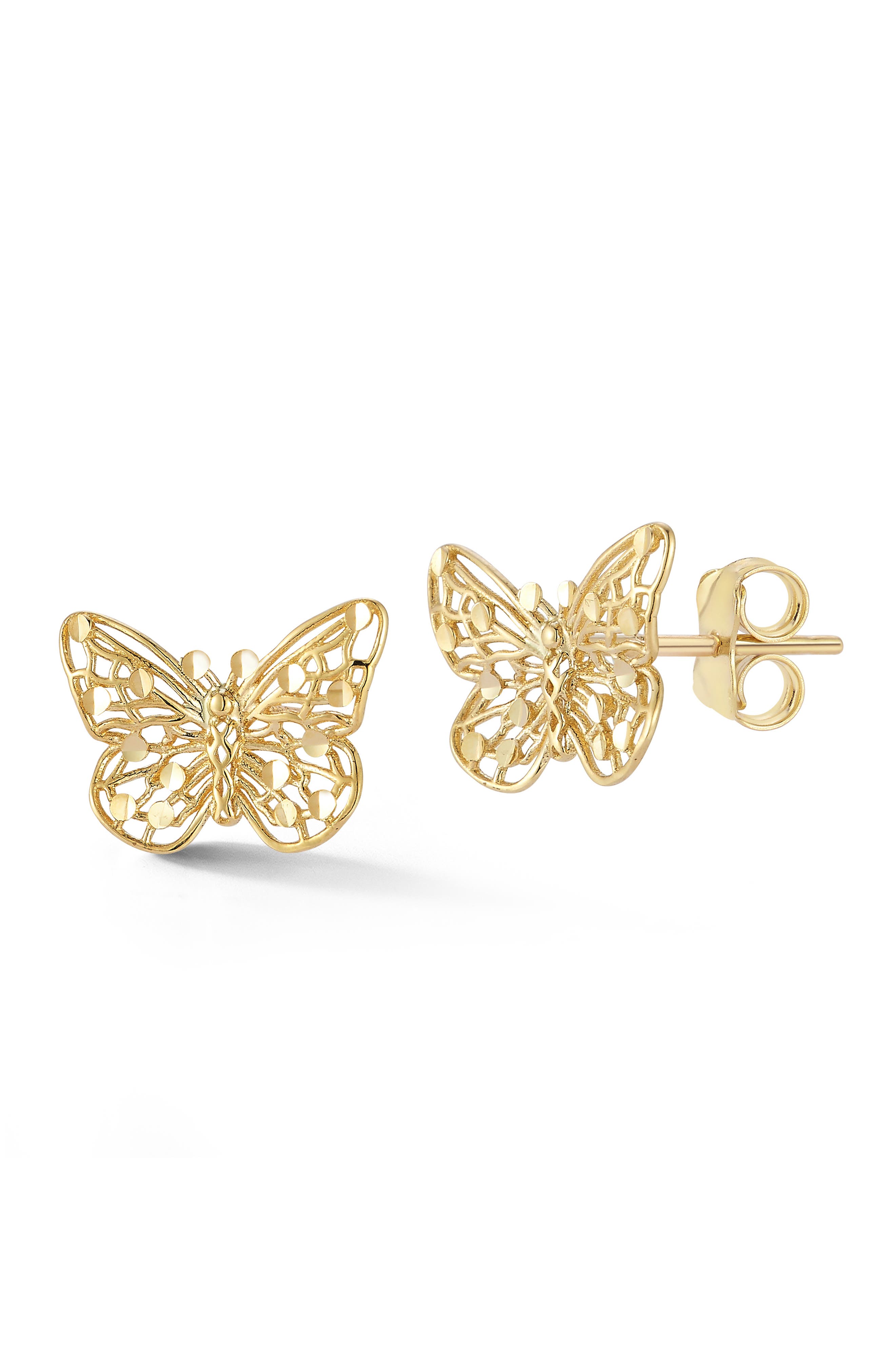 Ember Fine Jewelry Butterfly Stud Earrings