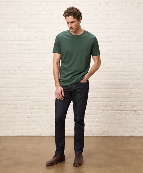 Pact Organic Cotton Softspun Crew Neck Tee In Green