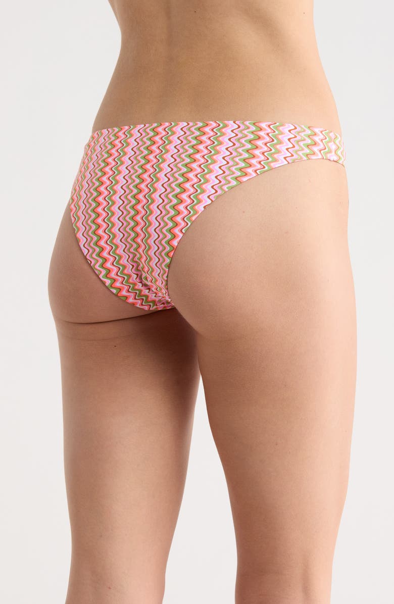 Maaji Sublimity Reversible Bikini Bottoms, Alternate, color, Pink