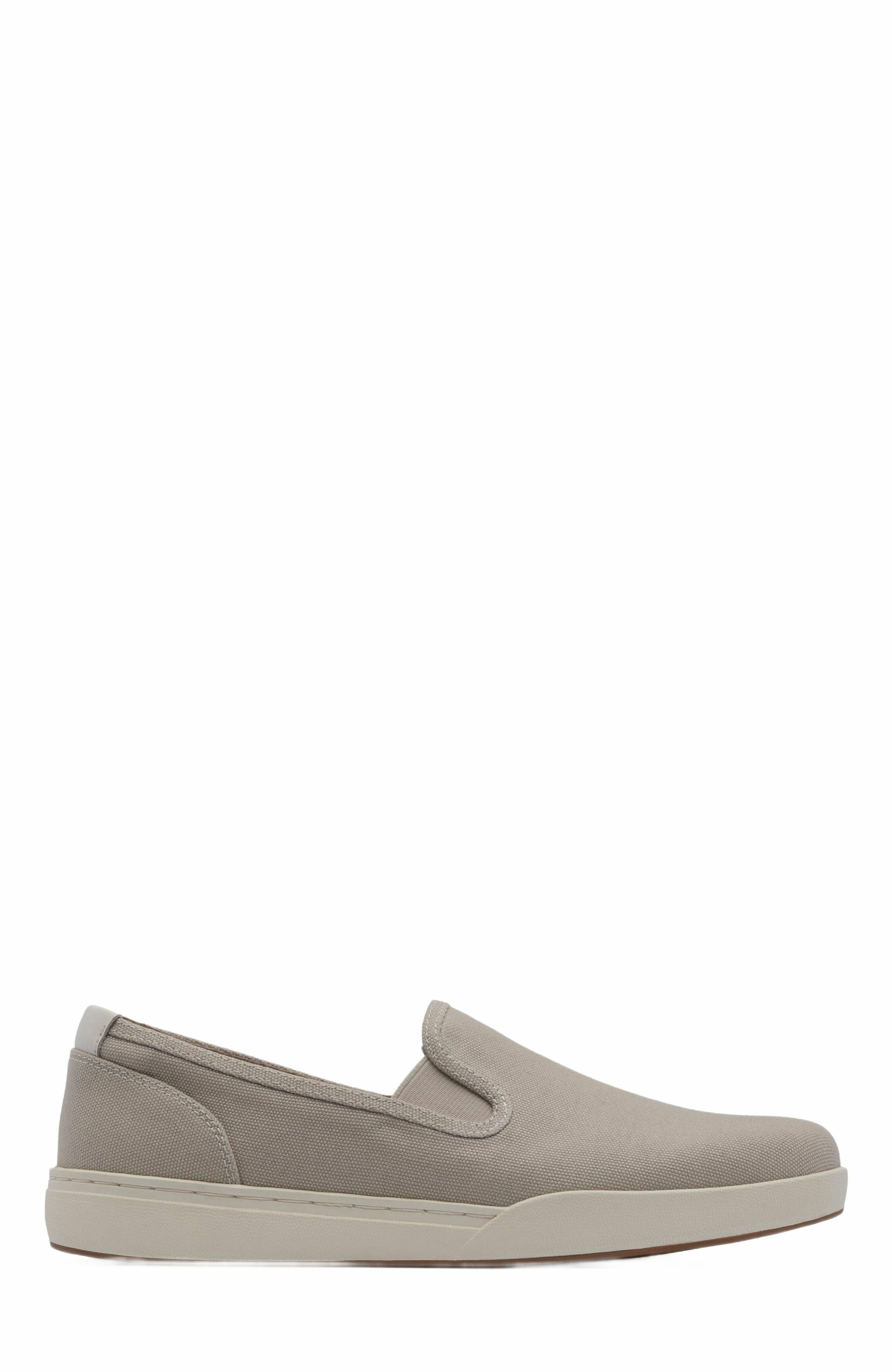 Encore Slip On Sneaker, Alternate, color, Beige Canvas - Regular