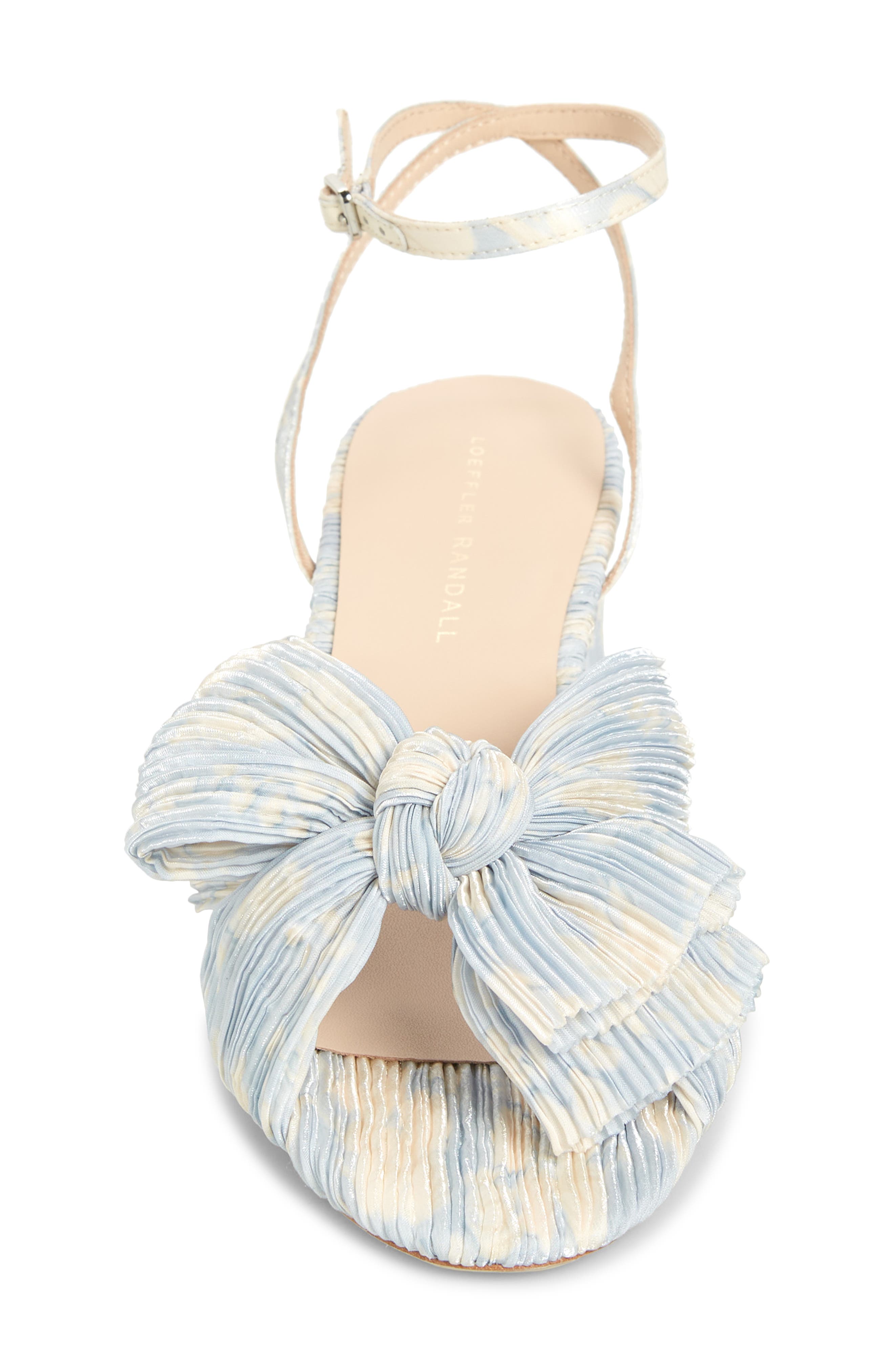 Dahlia Ankle Strap Knotted Sandal, Alternate, color, DUSBF