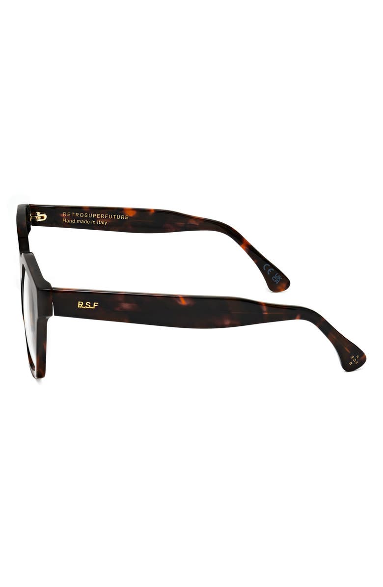 SUPER by RETROSUPERFUTURE<sup>®</sup> 50mm Rectangular Reading Glasses, Alternate, color, Black