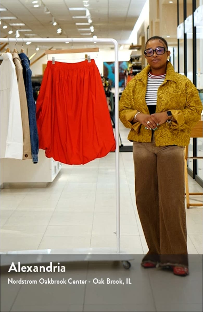 Strapless Bubble Minidress, sales video thumbnail