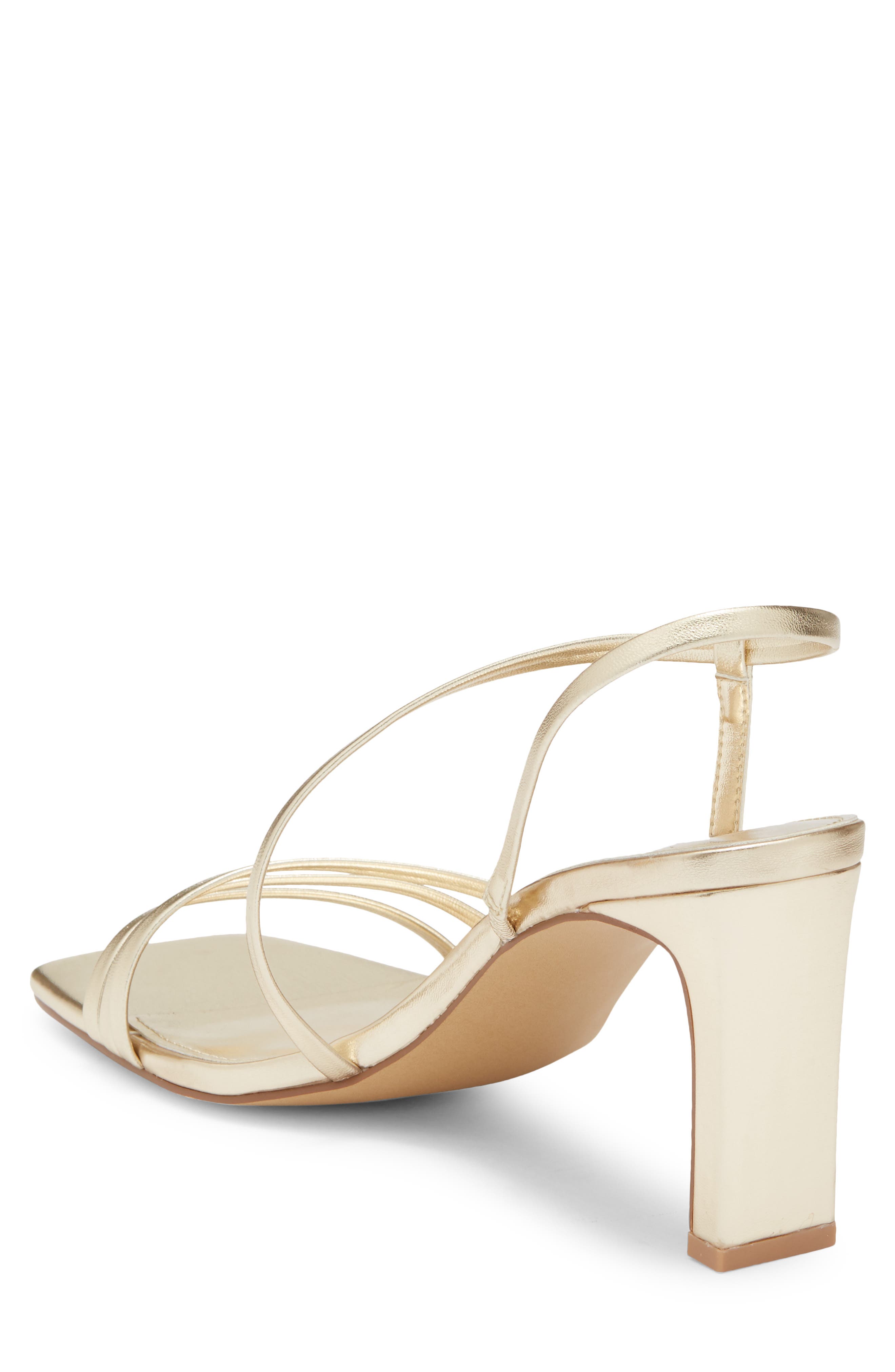 Olanna Square Strappy Sandal, Alternate, color, GOLD LIGHT METALLIC