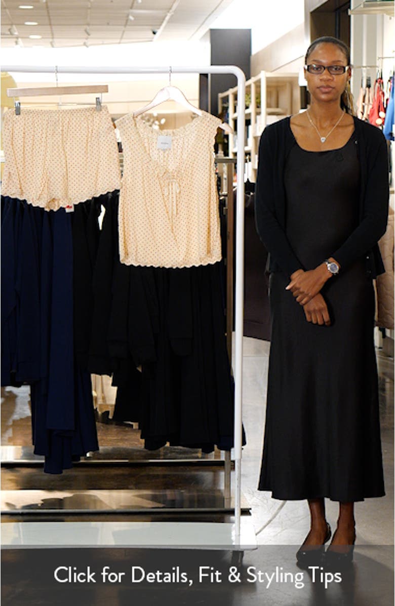 Hazel Eyelet Organic Cotton Blend Pajamas, sales video thumbnail