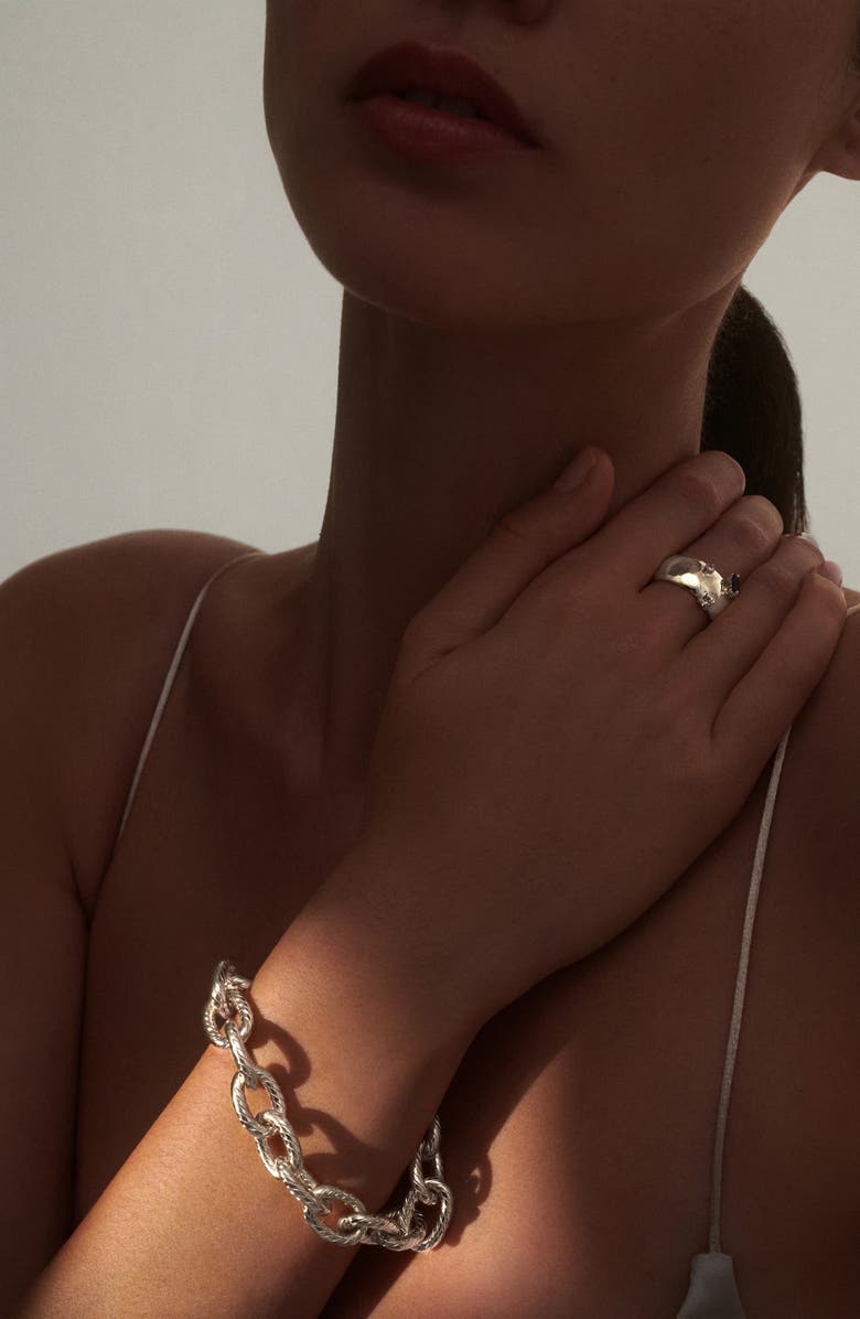 Lady Grey Tex Bracelet, Alternate, color, Silver