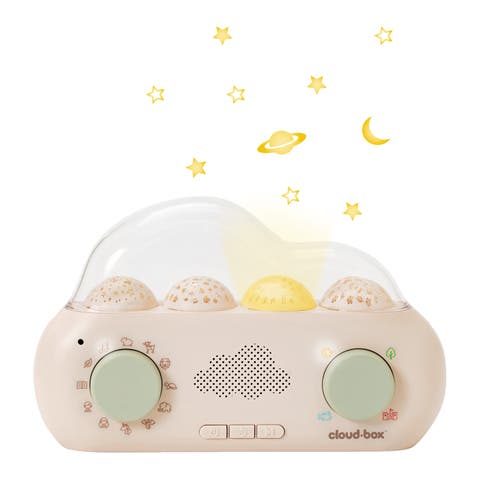 CloudBox - Storytelling Nightlight & Sleep Aid with Soothing Sounds & Light Projections