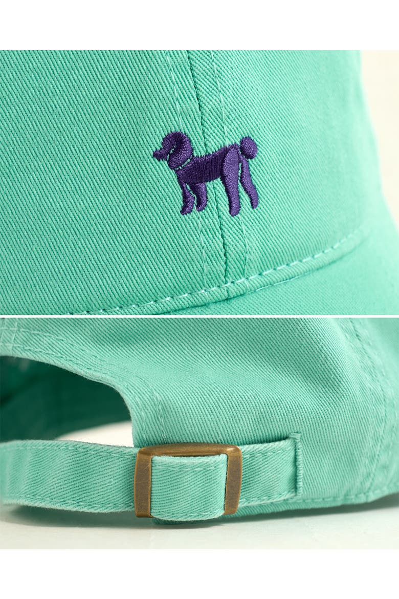 "Pan Pan" Baseball Cap, Alternate, color, Teal Green