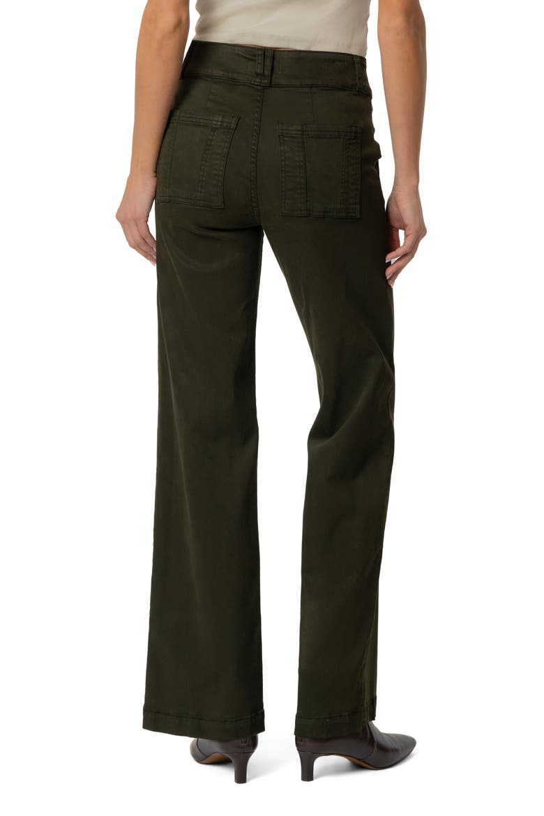 Jodi High Waist Straight Leg Jeans, Alternate, color, OLIVE