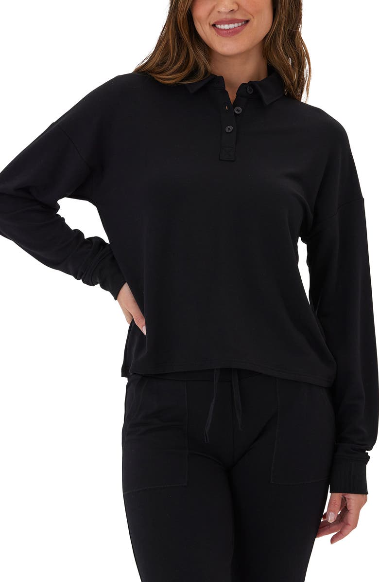 Threads 4 Thought Eleanor Long Sleeve Terry Polo, Main, color, 