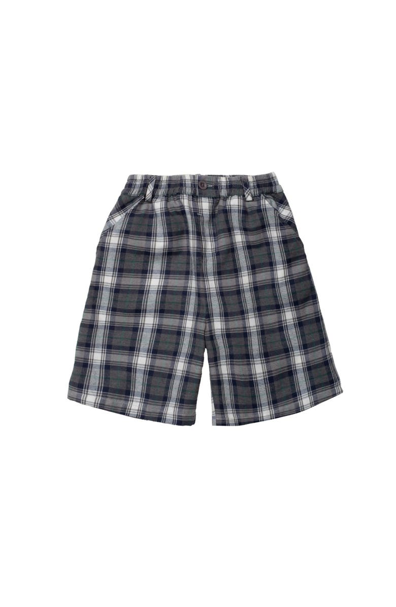 The Sunday Collective Play Cargo Shorts, Main, color, Grey Plaid