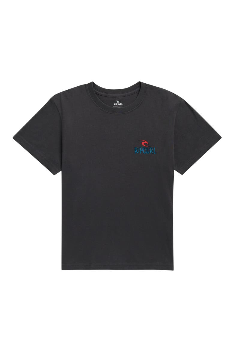 Kids' Shred 'til Dead Graphic T-Shirt, Main, color, WASHED BLACK