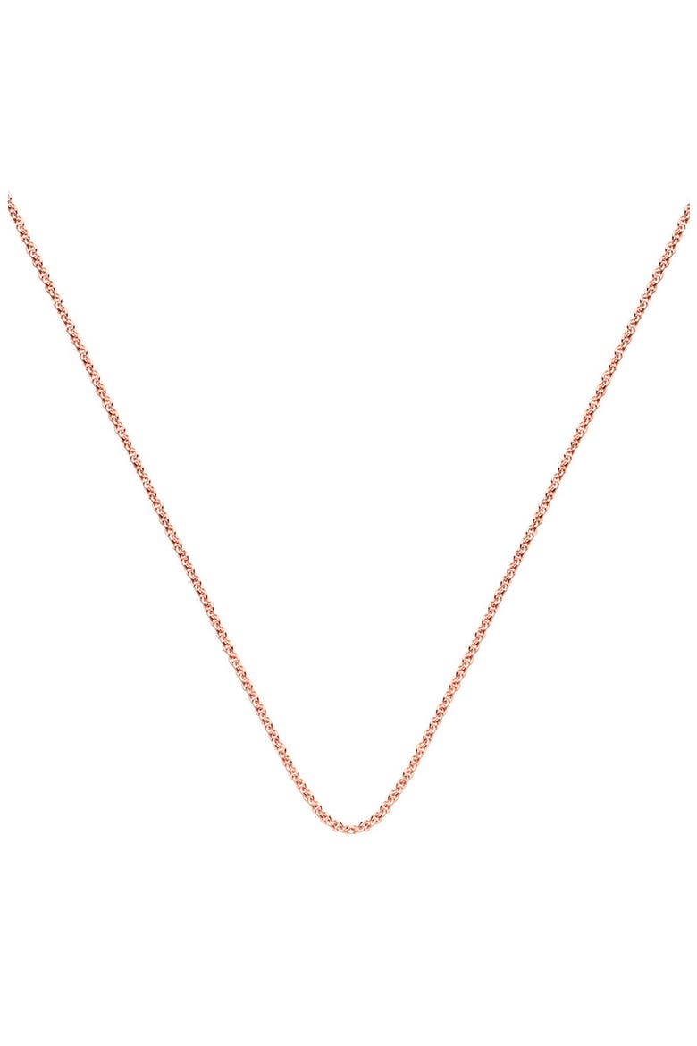 Chain Link Necklace, Alternate, color, ROSE GOLD
