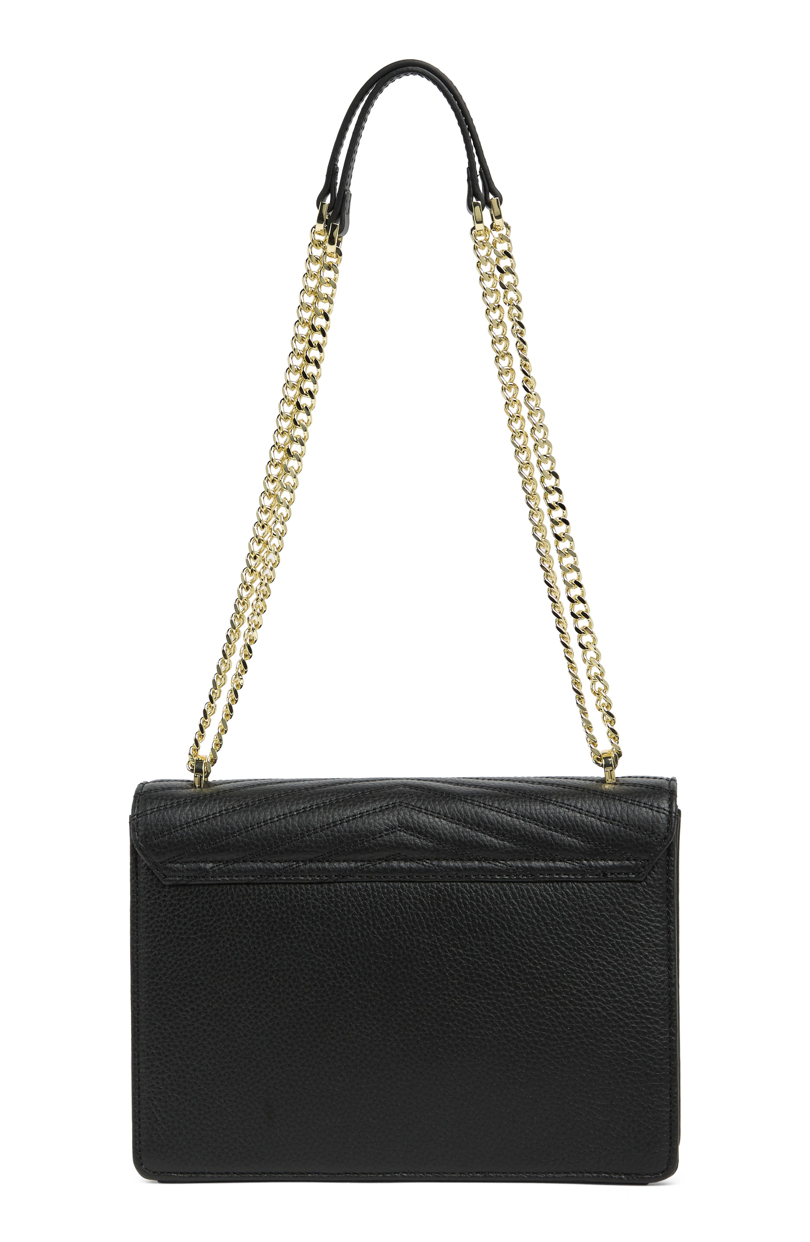 Ted Baker London Bow Envelope Leather Shoulder Bag, Alternate, color, 