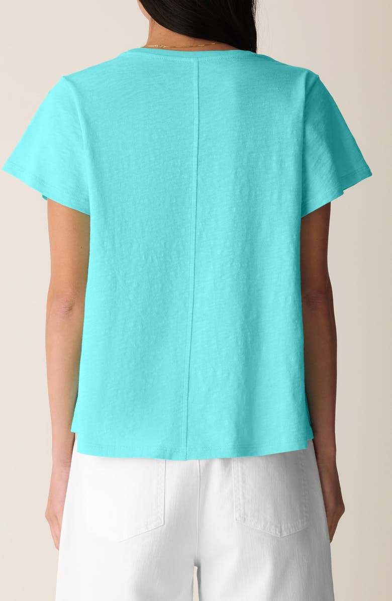 Eileen Fisher Crewneck Top, Alternate, color, Aqua