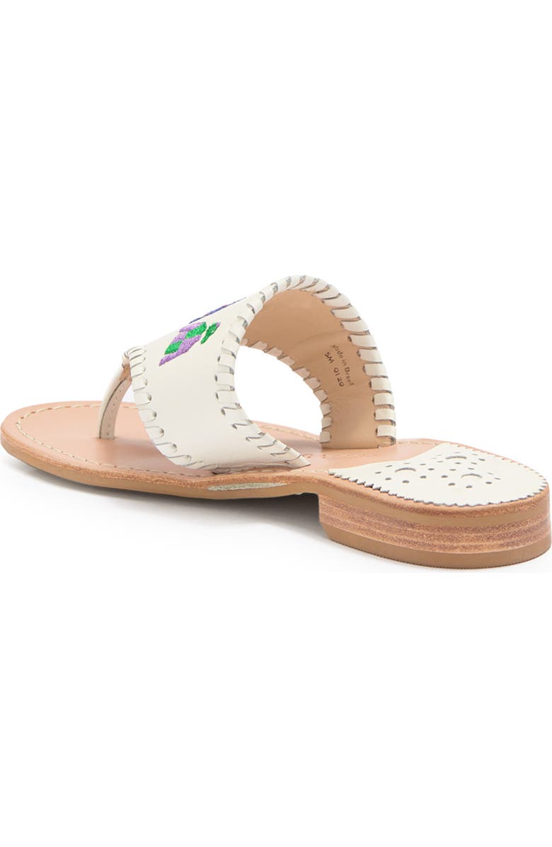 Jack Rogers Embroidered Jockey Sandal, Alternate, color,