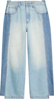 Elwood Wide Leg Reclaimed Denim Jeans