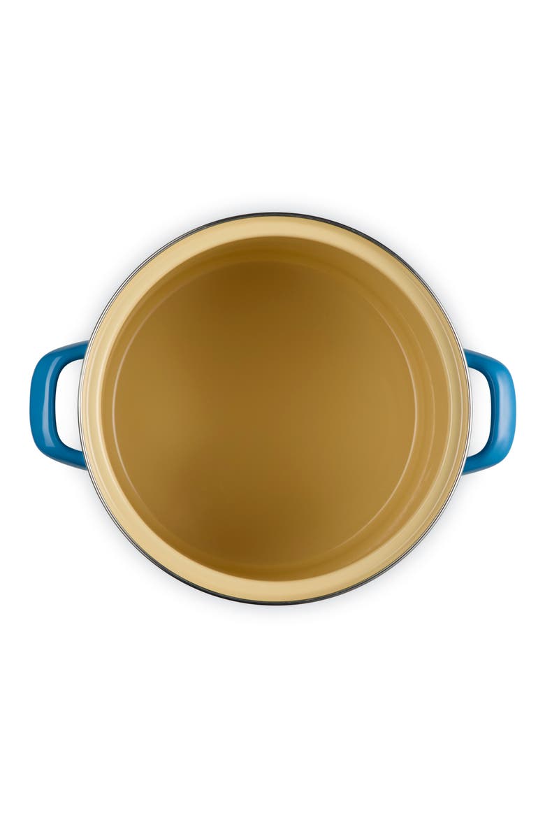 8-Quart Enameled Stainless Steel Stock Pot, Alternate, color, MARSEILLE