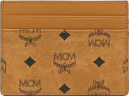 MCM Aren Card Case in Visetos