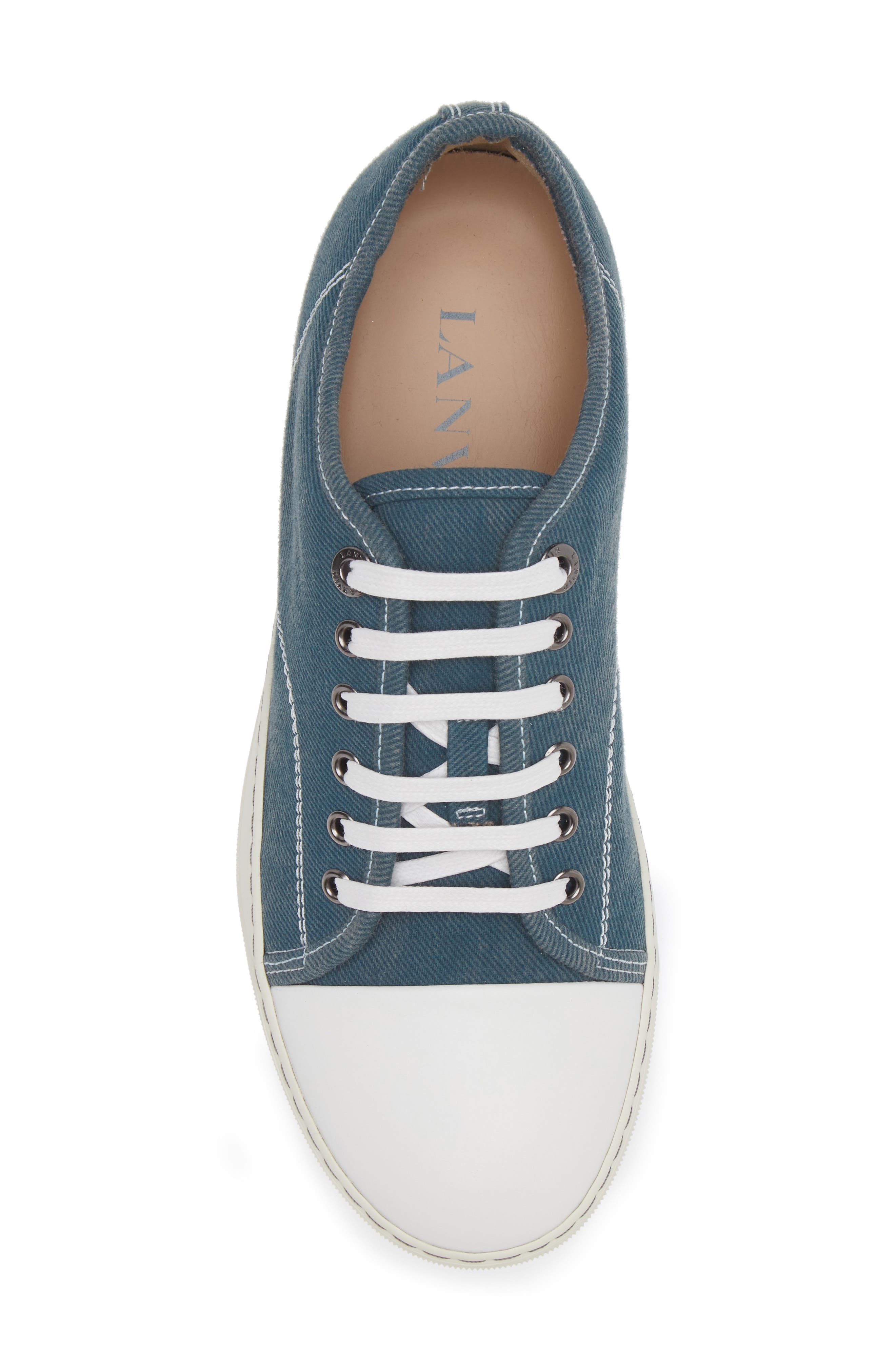 Lanvin Cap Toe Sneaker, Alternate, color, 
