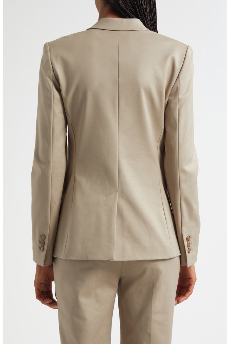 Cotton Couture One-Button Blazer, Alternate, color, SAND