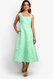 Trina Turk Valor Jacquard Dress