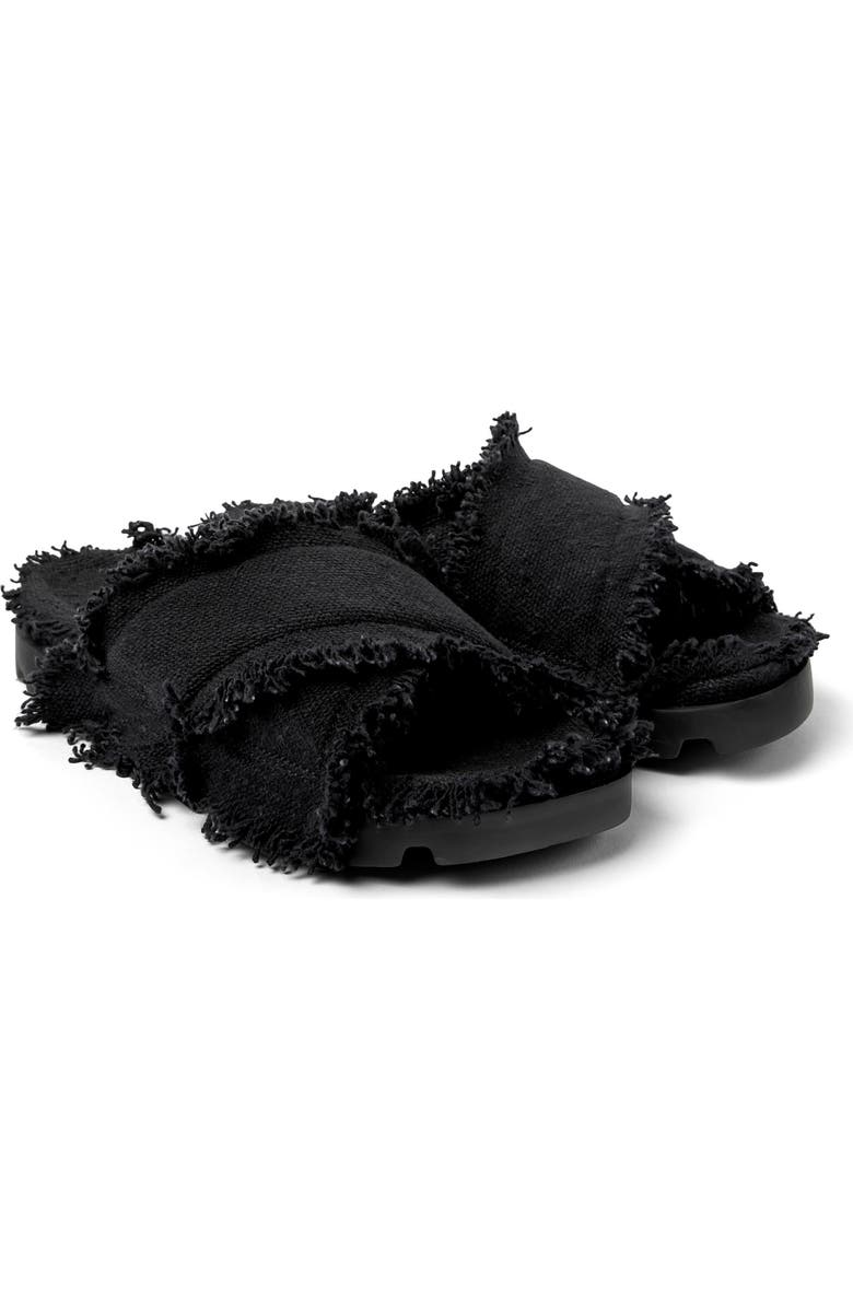 CAMPERLAB Brutus Frayed Canvas Sandal, Main, color,