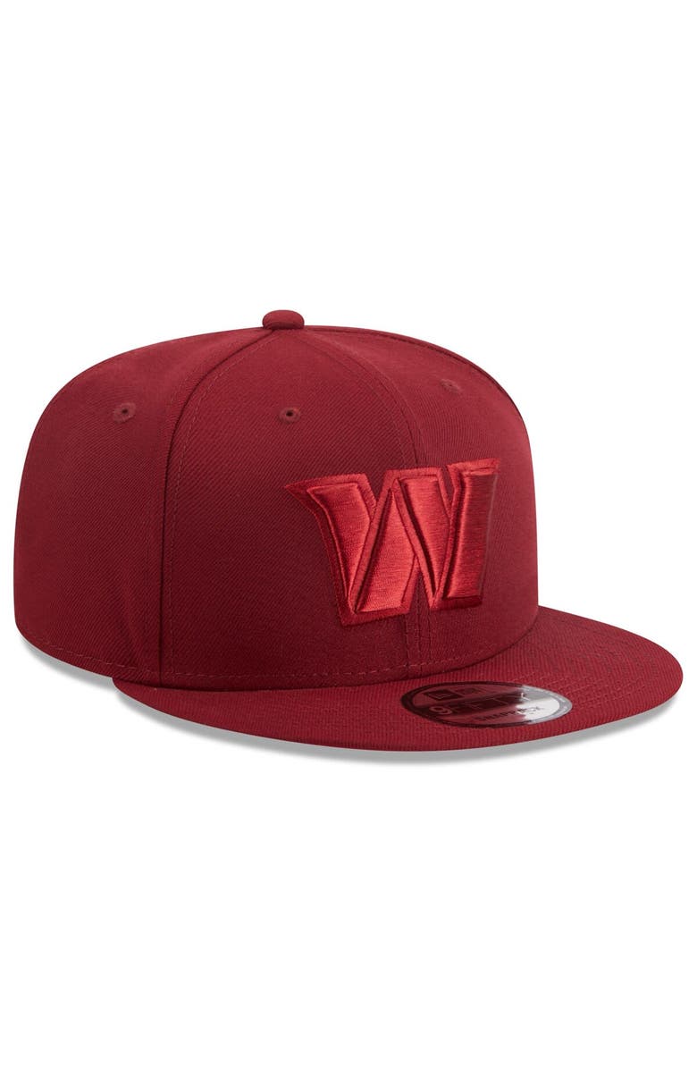 New Era Men's New Era  Cardinal Washington Commanders Color Pack 9FIFTY Snapback Hat, Alternate, color, 