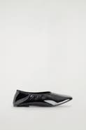 COS Minimal Patent Leather Ballet Flats