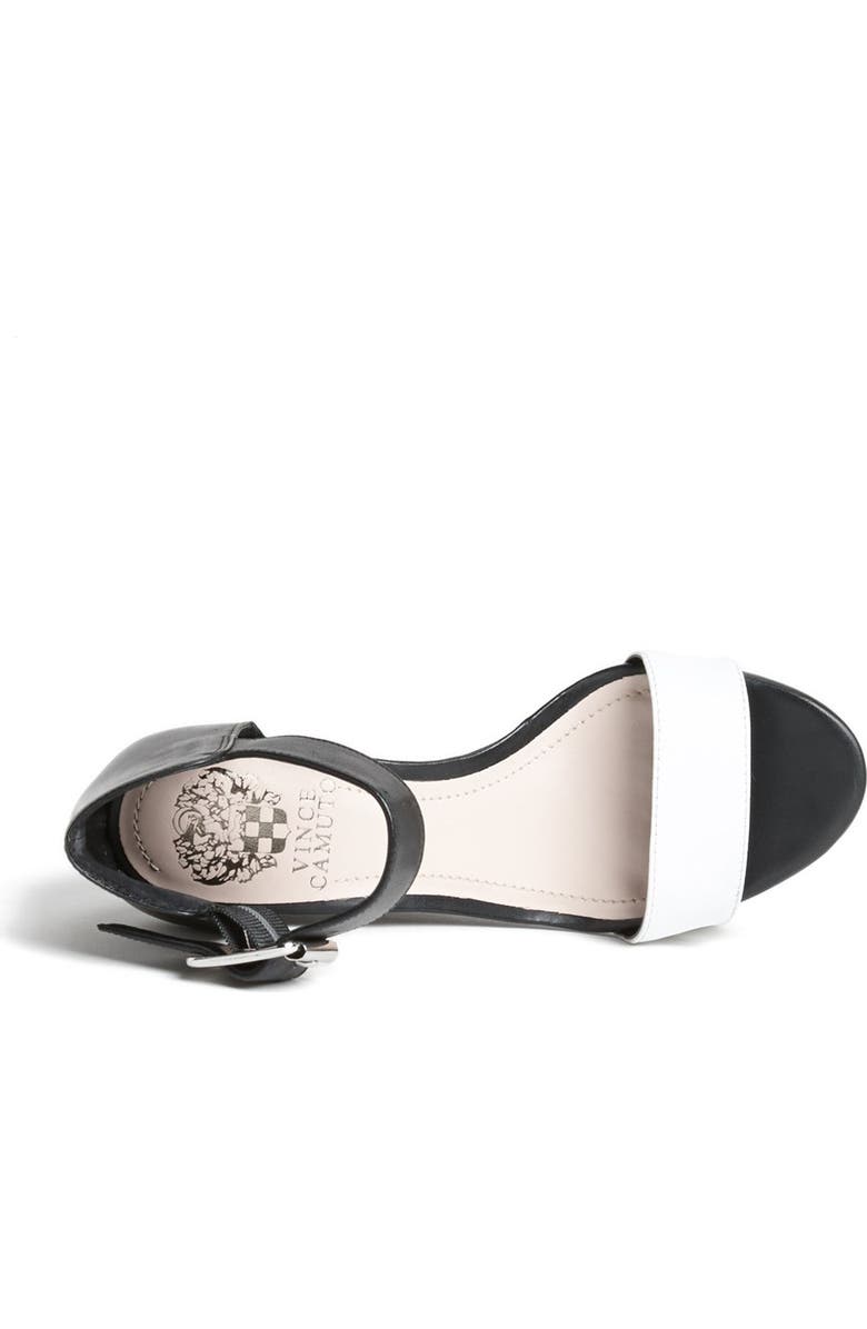 Vince Camuto 'Luciah' Ankle Strap Wedge Sandal, Alternate, color,