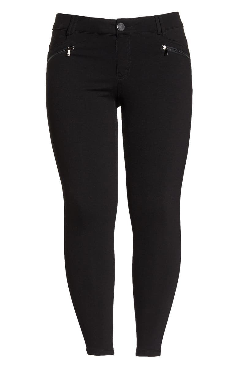 Wit & Wisdom Ab-Solution Zip Pocket Skinny Pants, Alternate, color, 