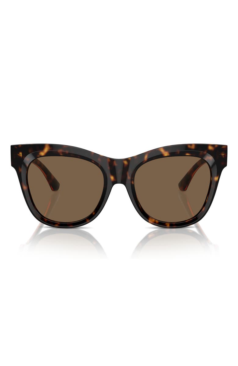 Burberry 54mm Square Sunglasses, Alternate, color, Dk Havana