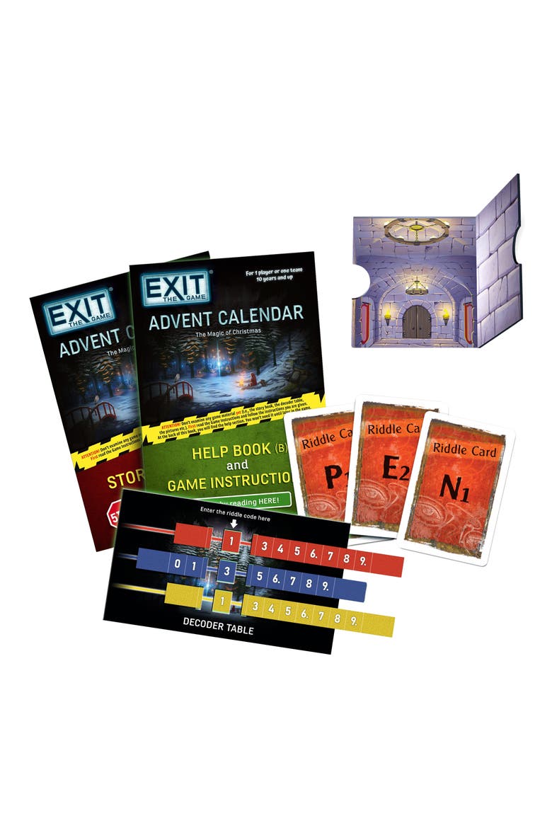 Exit the Game Advent Calender, Alternate, color, ASST