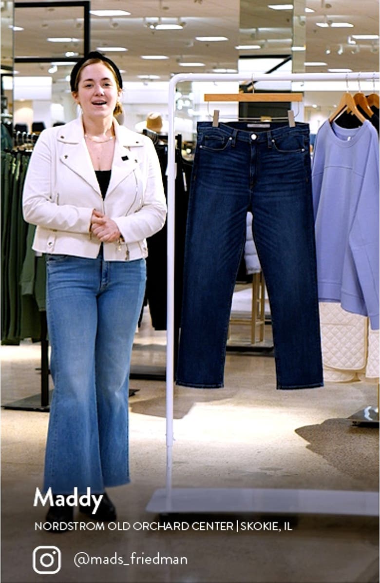 Barbara High Waist Ankle Straight Leg Jeans, sales video thumbnail