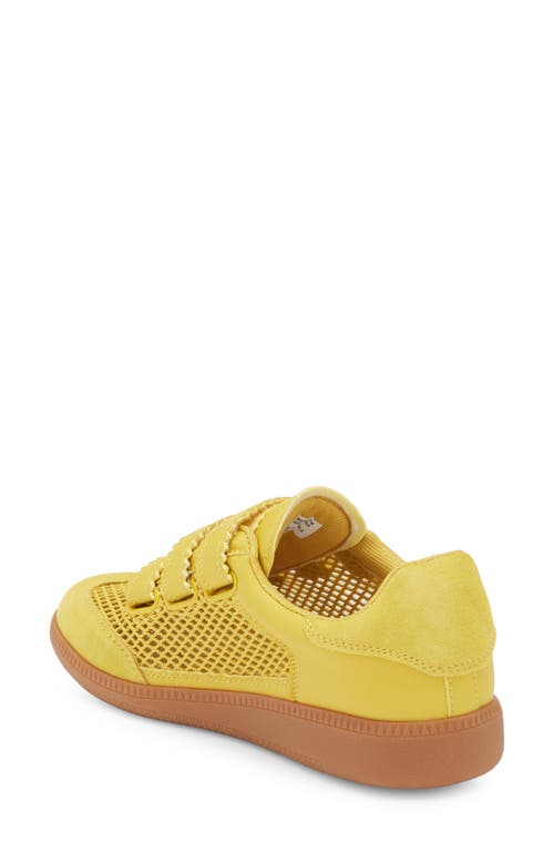 Steve Madden Momentum Sneaker In Yellow