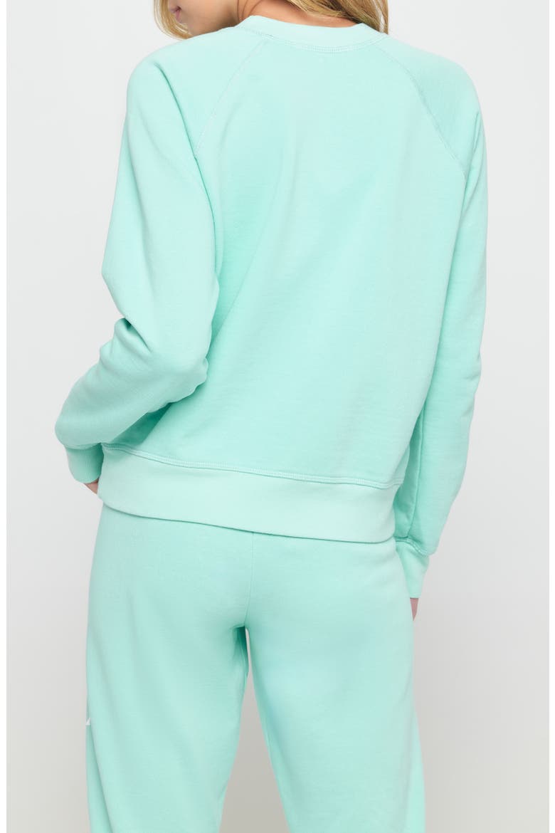 Sun Seeker Cotton & Modal Graphic Sweatshirt, Alternate, color, LAGUNA