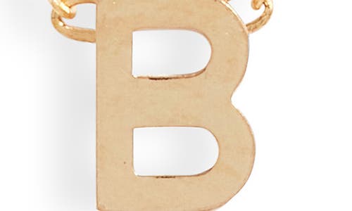 Set & Stones Cheyenne Initial Pendant Necklace In Gold/i